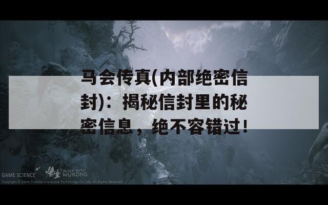 马会传真(内部绝密信封)：揭秘信封里的秘密信息，绝不容错过！  第1张