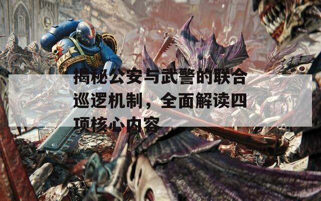 揭秘公安与武警的联合巡逻机制，全面解读四项核心内容